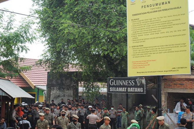 Perda prostitusi sudah mulai diberlakukan oleh Pemkot Jambi.